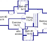 The House: Second Floor