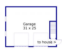 Garage: First Floor